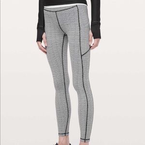 BRAND NEW Lululemon Speed Up Tight 28” Houndstooth